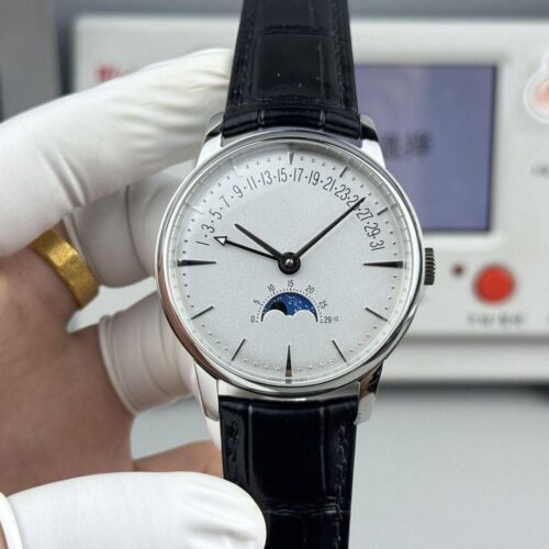 Men's 41mm Sapphire Automatic Dress Watch - Stainless steel