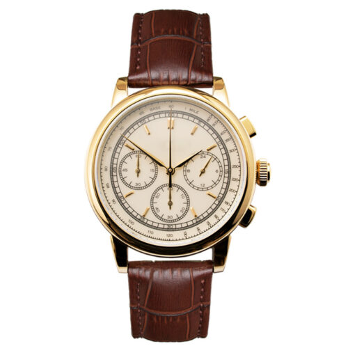 Men's Quartz Chronograph - Stainless steel & Leather 1