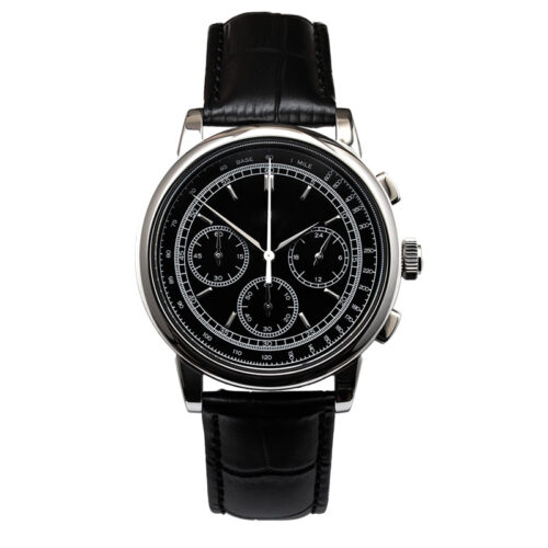 Men's Quartz Chronograph - Stainless steel & Leather 1
