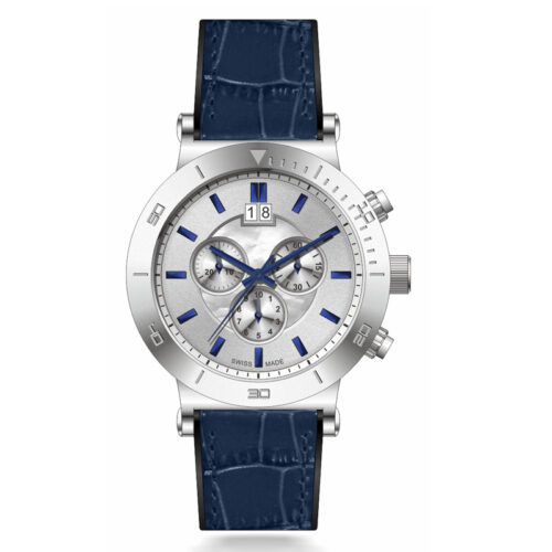 Men's Quartz Chronograph - Stainless steel & Leather 1