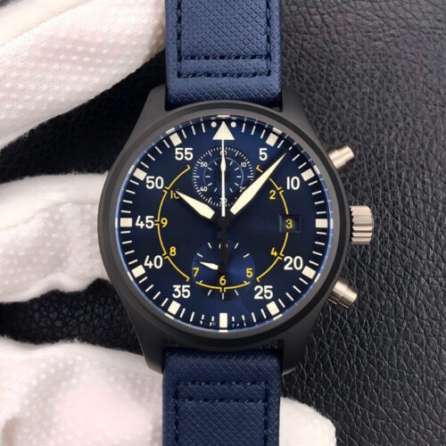 Men's Quartz Pilot Watch - Leather 1