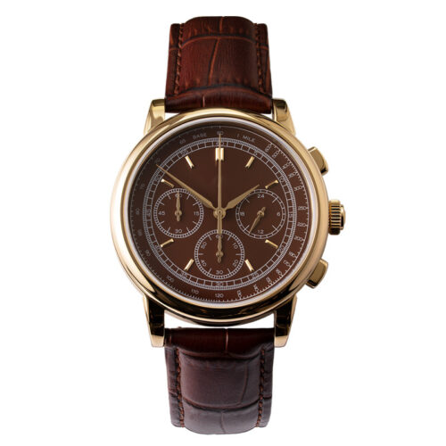 Men's Quartz Sport Watch - Stainless steel & Leather 1