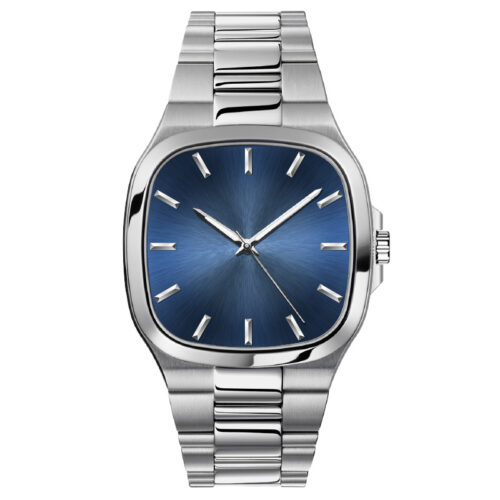 Men's Sapphire Automatic Minimalist Watch - Stainless steel 1