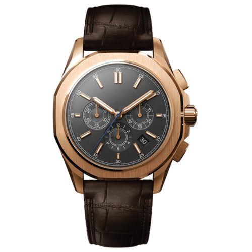 Men's Sapphire Quartz Chronograph - Leather 1