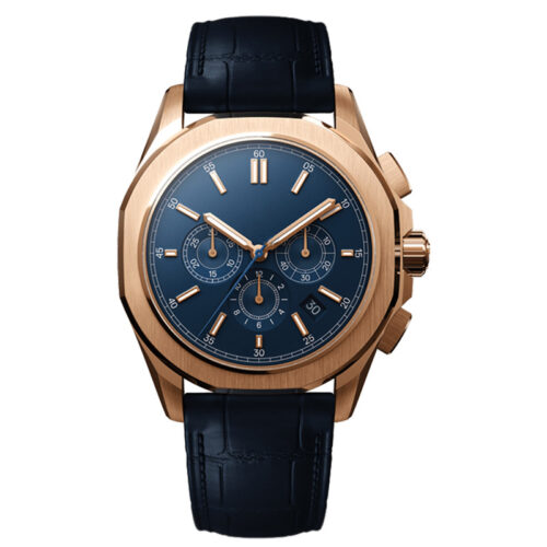 Men's Sapphire Quartz Chronograph - Leather 1
