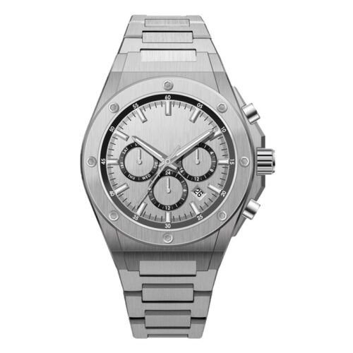 Men's Sapphire Quartz Chronograph - Stainless steel 1