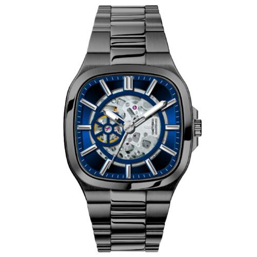 Men's Sapphire Quartz Minimalist Watch - Stainless steel