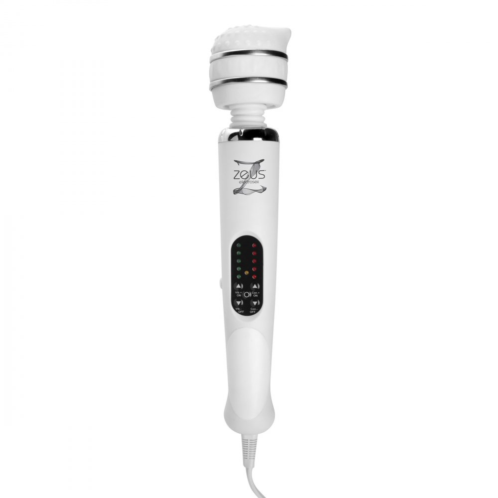 Wand Personal Massager - White - 10 Mode (AD974)