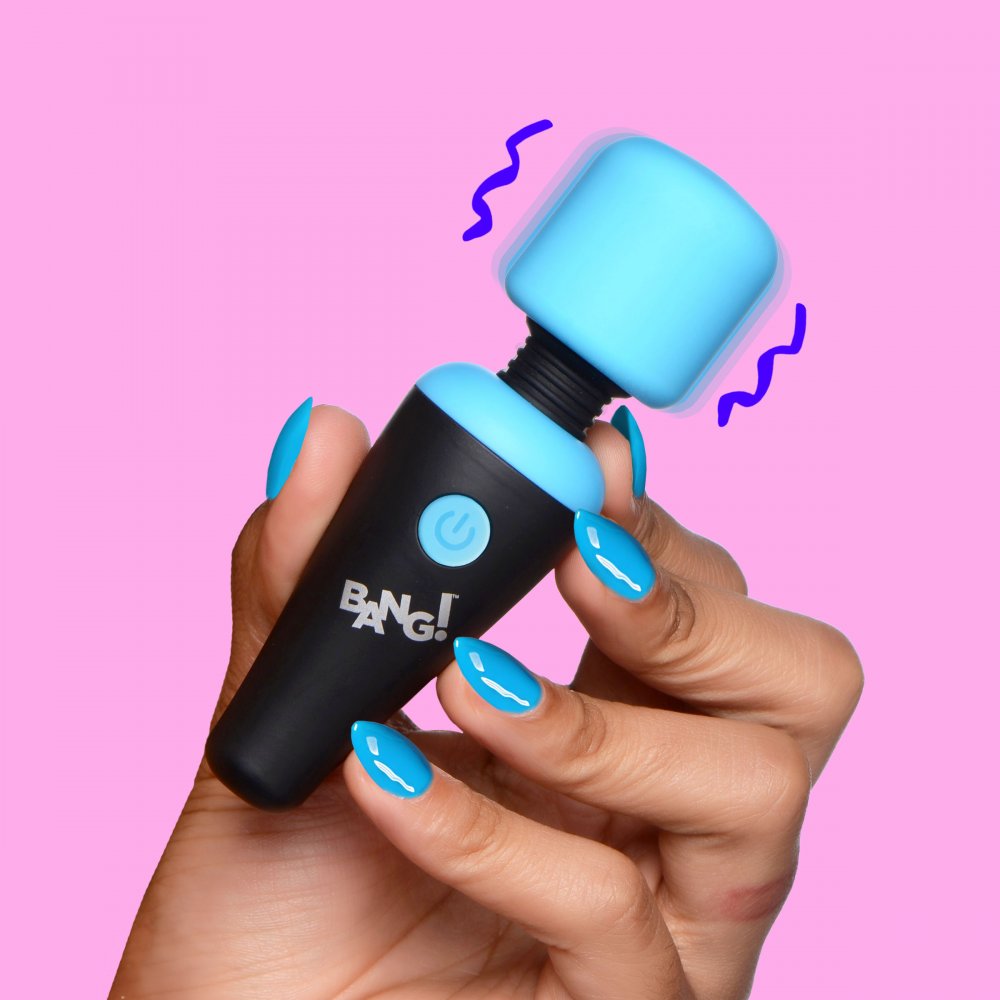 Wand Personal Massager - Blue (AG786-BLUE)