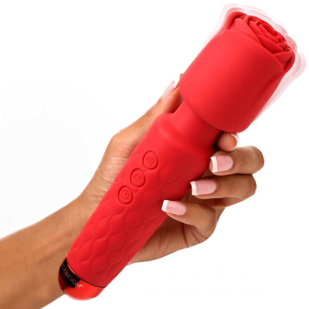 Wand Personal Massager - Rose (AH318)
