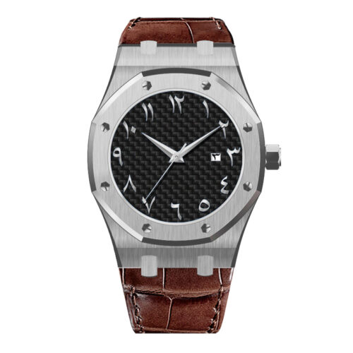 Unisex Sapphire Quartz Sport Watch - Leather